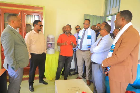 ርዕሰ መስተዳድር አቶ ፍቅሬ አማን የጪዳ ኮንስትራክሽንና ኢንዱስትሪያል ኮሌጅን ጎበኙ